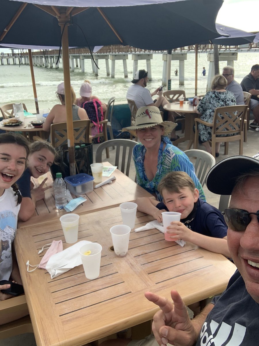 32Duke's tweet photo. Great trip to Sanibel with the troops. Actually felt “normal”for the 1st time in a year! #HighlyRecommended #FloridaLife #RonaFreeZone https://t.co/Vx9BT2yYIw