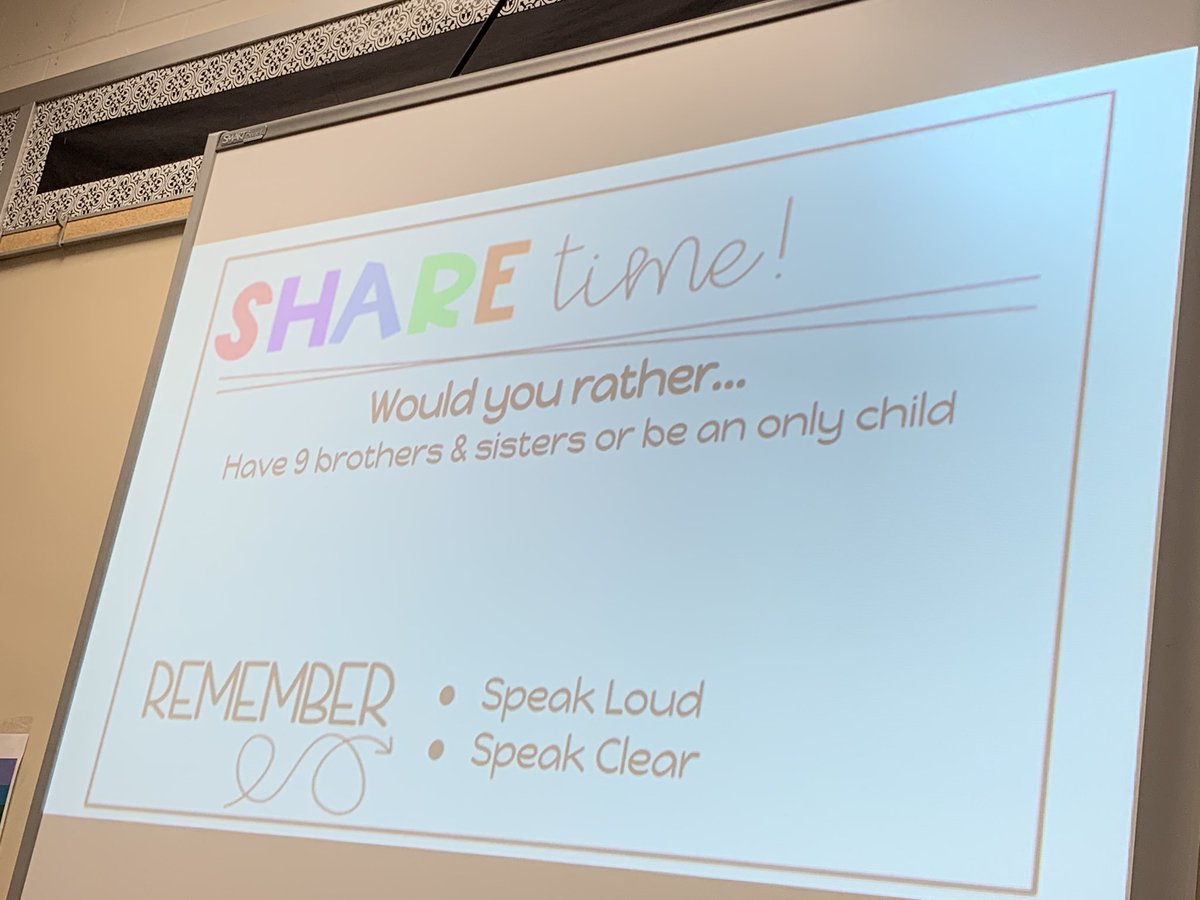 javaris_powell's tweet photo. The unofficial results from our poll is that @andersonmMASON’s class would like to have 9 siblings.  As one who was raised an only child, I agree with them.  #Buildingcommunity, 1 question &amp; 1 day at a time.  #KindnessStartsWithME #MasonElementary https://t.co/GVsY7Hvj9X