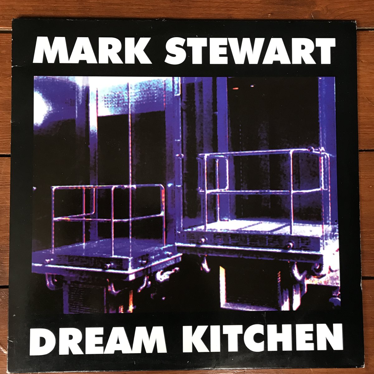 Didn't even know this @_markstewart existed on vinyl. Promo edition on @MuteUK arrived today. #AdrianSherwood production and #KeithLeBlanc guest.

#Consumed #ObjectsCareToo #ControlData