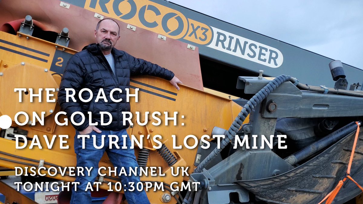 rococrushing's tweet photo. Tune in to Discovery Channel UK tonight to see THE ROACH hard at work on Season 3 of Dave Turin's Lost Mine 🤩 #goldrush #theroach #rococrushing @Discovery @Gold_Rush @GoldRushNathan @realDaveTurin @LostMineFans @thedirtGR https://t.co/pOSElpDKTp