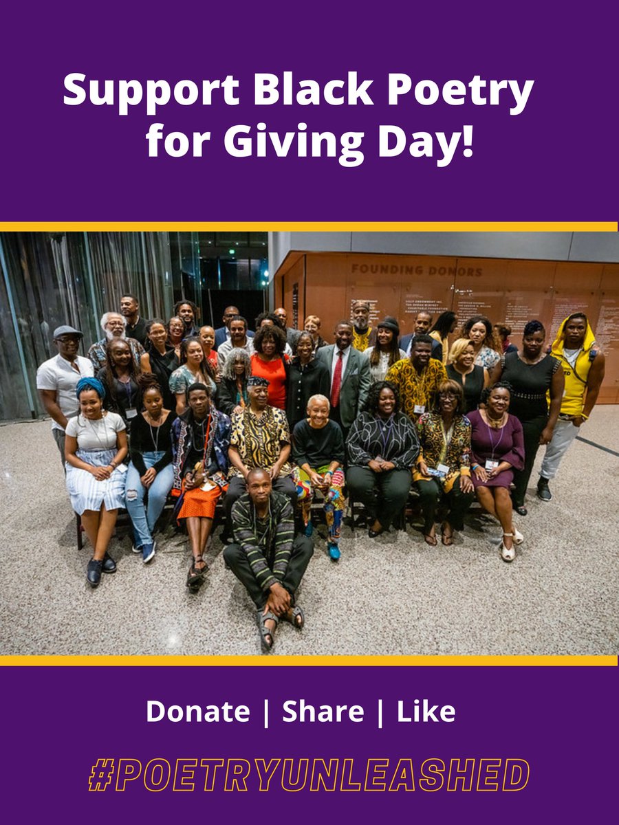 It's Giving Day! Give your gift at bit.ly/3s9Sh4s
#JMUGivingDay #FundBlackPoetry #FuriousFlower