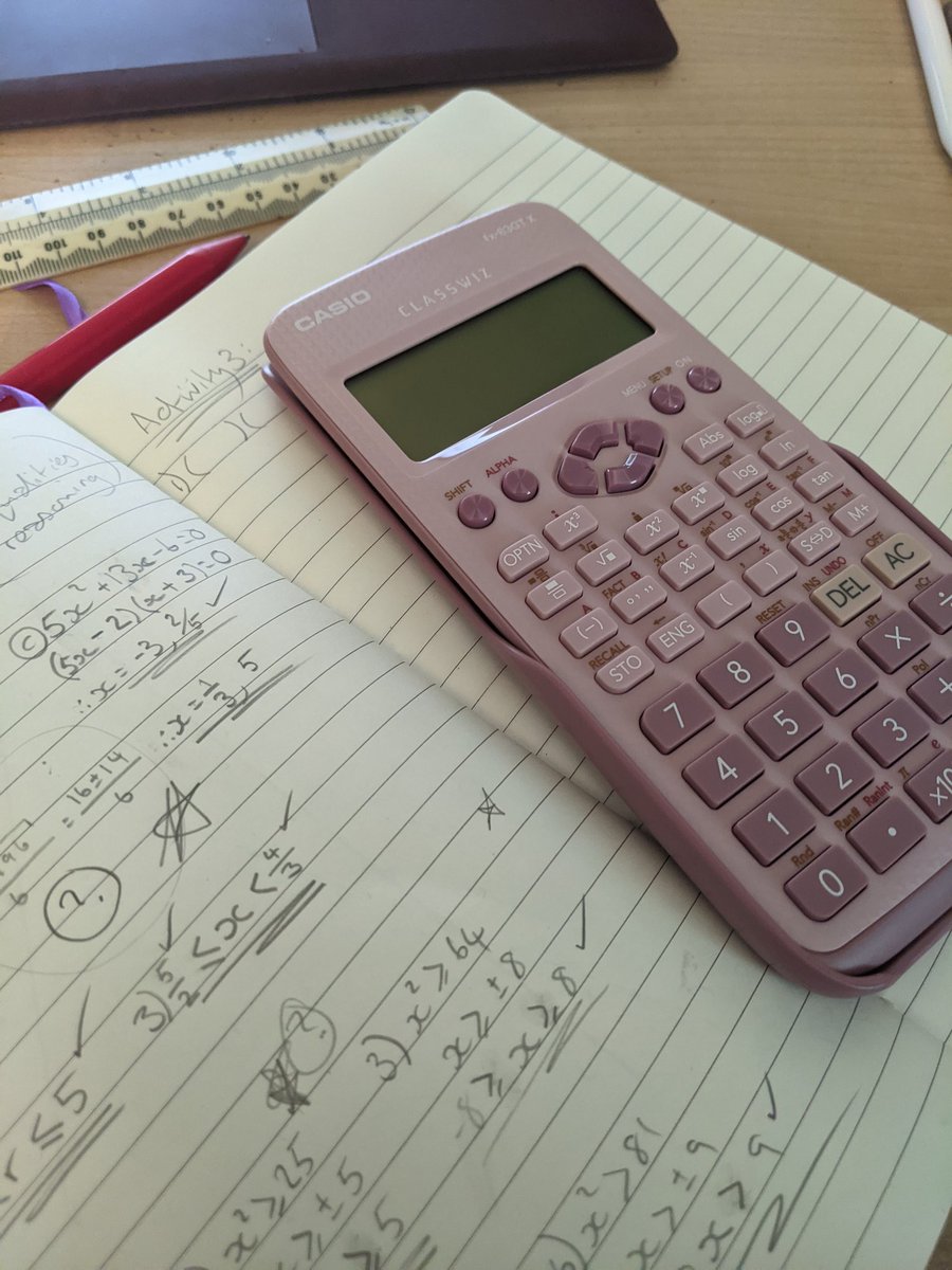 emmacoutts97's tweet photo. I'm excited over getting myself a pretty, pink scientific calculator.. https://t.co/dNtCcEFnw4