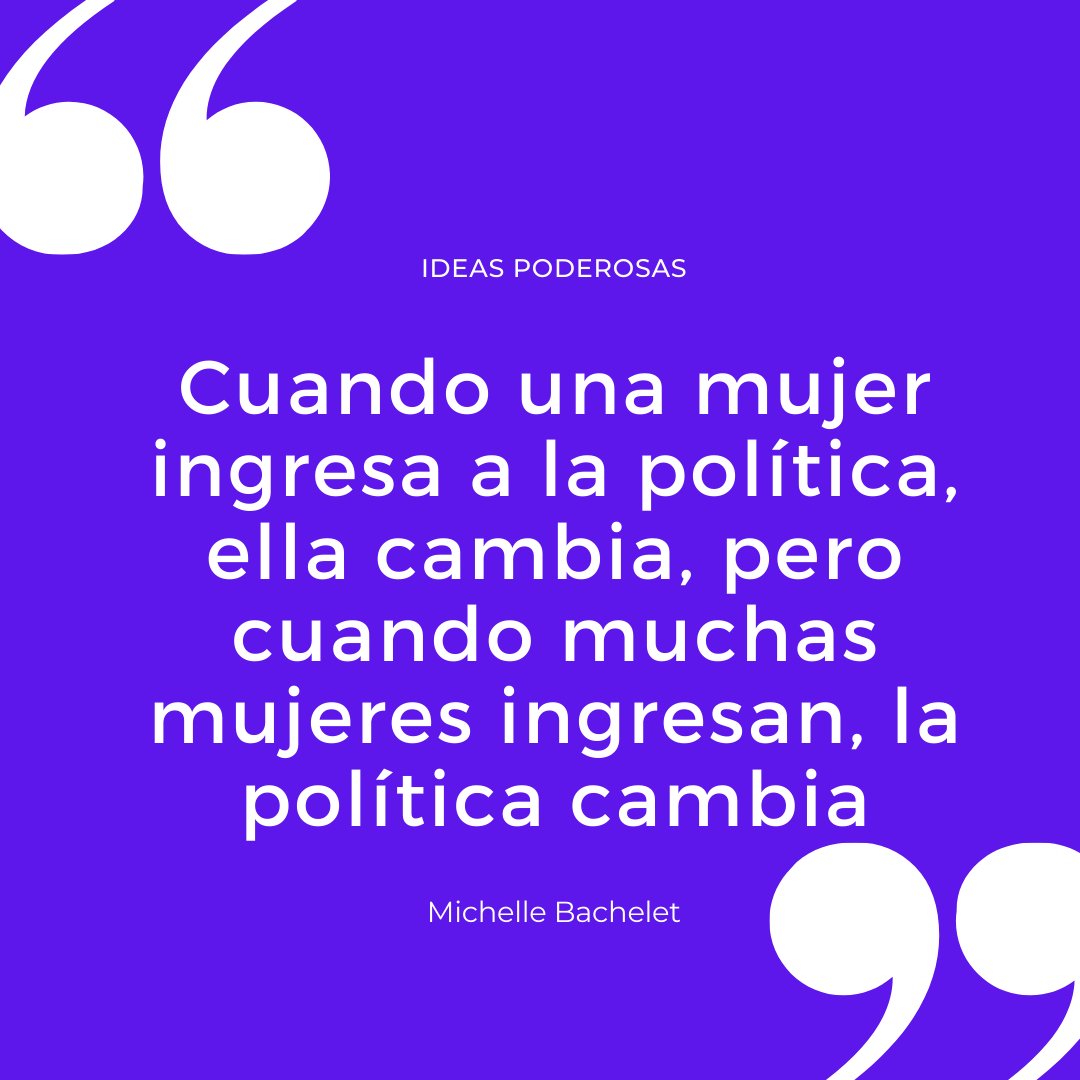 MujeresAnt's tweet photo. #IdeasPoderosas
@Michexpresident en un discurso como directora ejecutiva de @ONUMujeres para los Premios Making a Difference for Women: https://t.co/dcBs3ACvWA