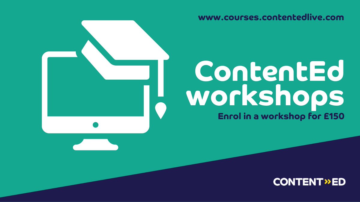 ContentEd (@contentedlive) on Twitter photo We've invited top content folk to host workshops, such as:
- Stakeholder engagement (@TracyPlayle)
- UX writing (<a href="/Minette_78/">Rachel McConnell</a>)
- Content design (@NozUrbina)
- Core Model (<a href="/kjernekaren_are/">Are Gjertin Urkegjerde Halland (Kjernekaren)</a>)
- ContentOps (@RahelAB)
- Research reporting (<a href="/Yashraj_Jain/">Yashraj Jain</a>)
Enrol bit.ly/3lAToI1 We've invited top content folk to host workshops, such as:
- Stakeholder engagement (@TracyPlayle)
- UX writing (<a href="/Minette_78/">Rachel McConnell</a>)
- Content design (@NozUrbina)
- Core Model (<a href="/kjernekaren_are/">Are Gjertin Urkegjerde Halland (Kjernekaren)</a>)
- ContentOps (@RahelAB)
- Research reporting (<a href="/Yashraj_Jain/">Yashraj Jain</a>)
Enrol bit.ly/3lAToI1
