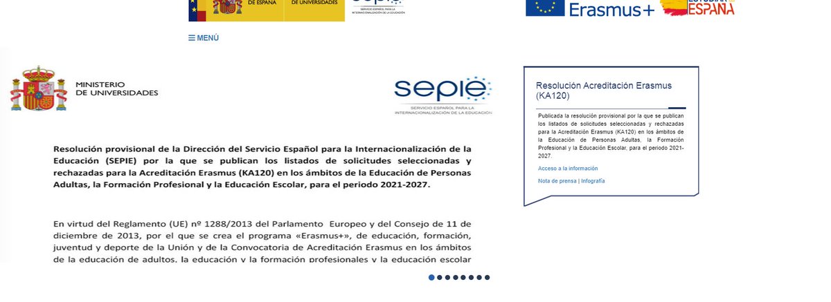 EplusCatEdu's tweet photo. 📢 Ja ha sortit la llista provisional de centres seleccionats per l'acreditació Erasmus+ KA120👇
https://t.co/OZSZkkhi3K

Molta sort a tots i totes que heu participat! https://t.co/9g8rBZJAt5