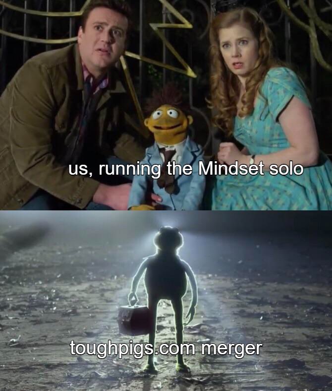 Don’t forget - we’ve merged with <a href="/ToughPigs/">ToughPigs: Muppet Fans Who Grew Up 🐸</a>! Make sure you’re following them for all your Muppet fan needs!