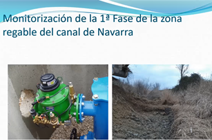 lifeagrogestor's tweet photo. Jesús García Ramos de @Aguacanal ha explicado cómo se ha realizado la monitorización de la 1º fase de la zona regable del canal de #Navarra, que es la zona dónde se ha llevado a cabo el piloto medioambiental. Jornada #sensibilización #formación #PilotoRíoRobo #Navarra #AGROgestor https://t.co/6qG2hMhbxh