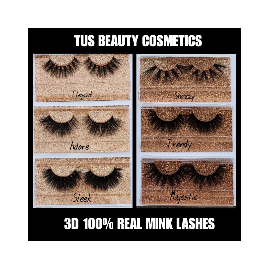 Outstanding eyelashes don’t happen by chance. We have 15 different styles of 3D &amp; 5D eyelashes to suit your mood and event. Let's style you today. Check our profile to order
#Lagos #realminklashes #minklashes #Nigeria #Abuja #eyelashes #3dlashes #5dlashes #tusbeauty #makeupartist