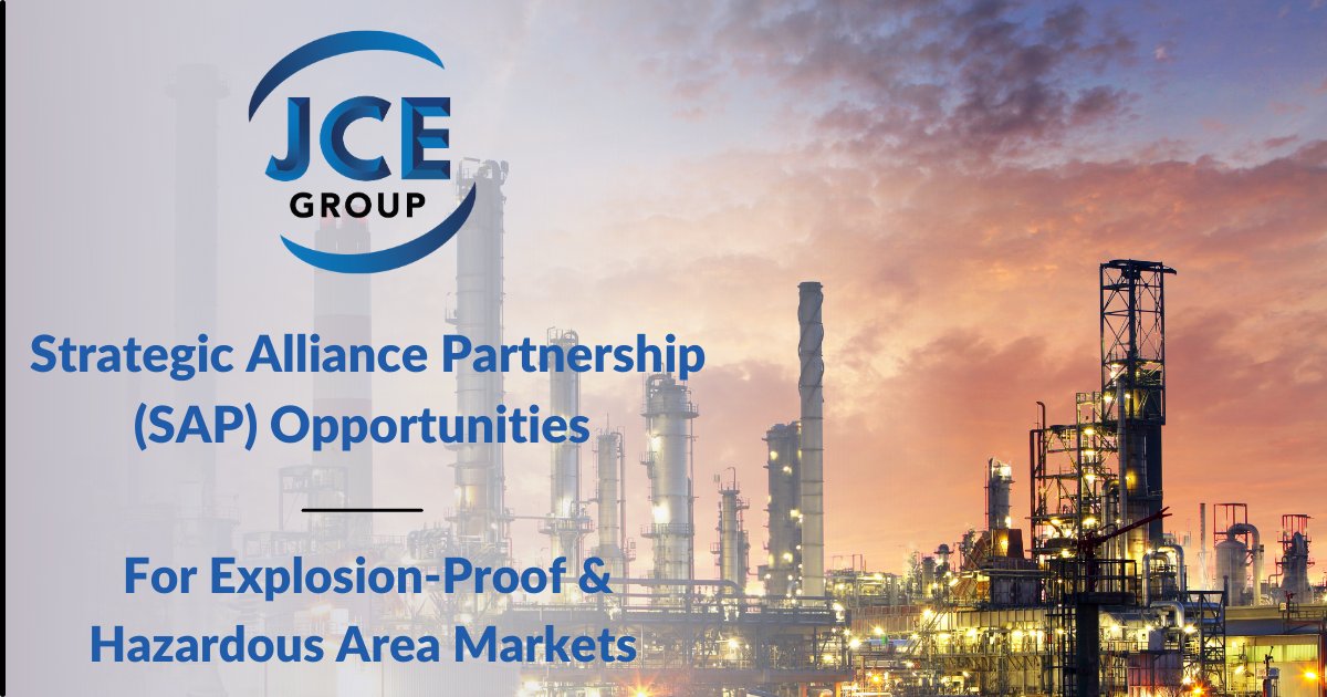 JCEGroupGlobal's tweet photo. *💥Strategic Alliance Partner (SAP) Opportunity💥*

Are you an established electrical engineering company who has panel building capabilities or intend to have these facilities, and if so do you wish to diversify into the Explosion Proof / Hazardous Area markets?

(1/2) https://t.co/ucdlbOGGWd