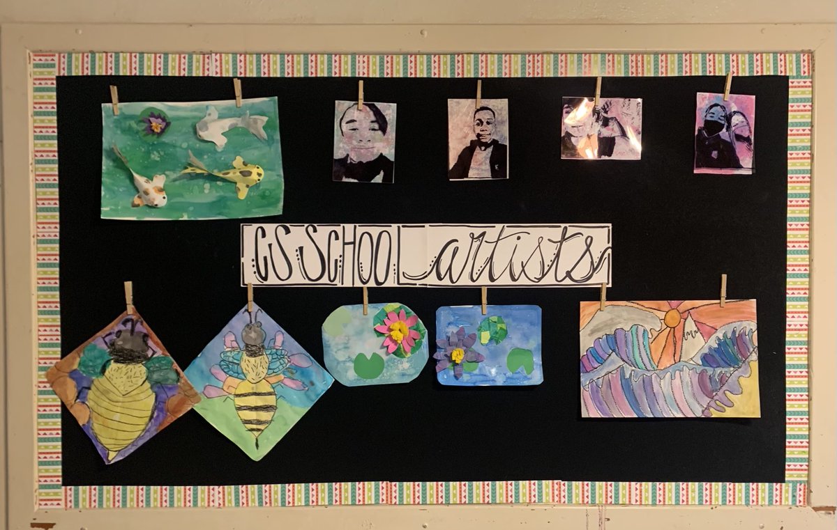 DrSherryKing1's tweet photo. Just a glimpse of what our amazing ⁦@HPCampusArt⁩ teacher is guiding our students to create! #TappingCreativity #BestArtTeacherEver ⁦@rucoschools⁩ https://t.co/3UXkrtTYH7