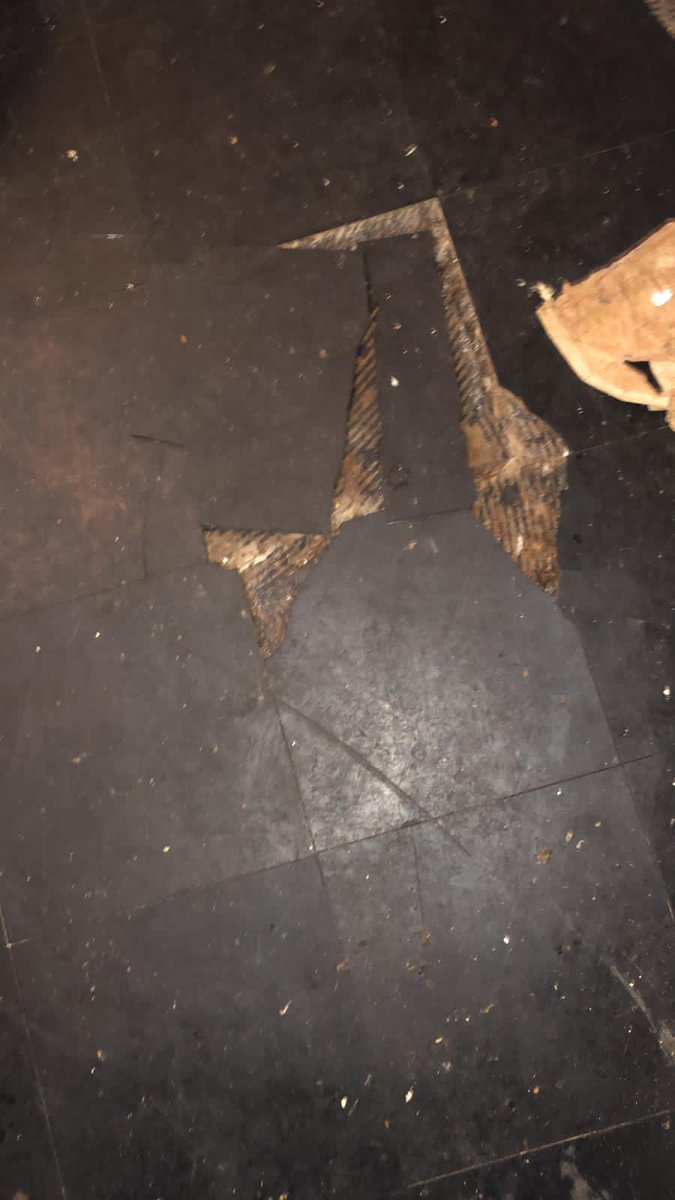 C00p1985's tweet photo. @ChrisPincher The lady is 54 and has learning difficulties. She has her neighbours waste coming through her toilet and destroying her floor. #poorlivingconditions https://t.co/thOgAhlsmJ