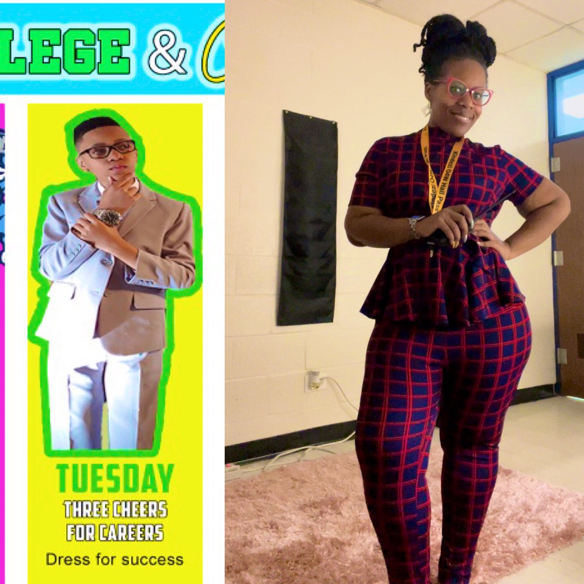 CallMeMsAvery's tweet photo. It’s College and Career Week at @KindeziSchool O4W! Category is: Three Cheers for Careers! @k_sophieking @KO4WRF https://t.co/ZH1JJJhLsc