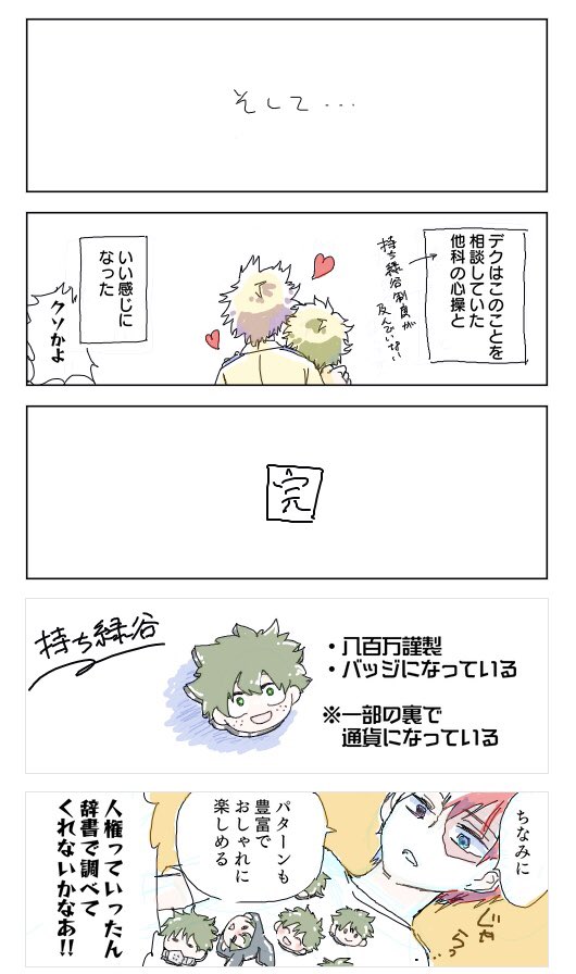 「持ち緑谷」
手ブロから/デク総愛され
カプ要素はほぼないです。オチは私の趣味です!
ちまちま支部用に文字打ち直してますorz
#轟出 #心出 #デク愛され 