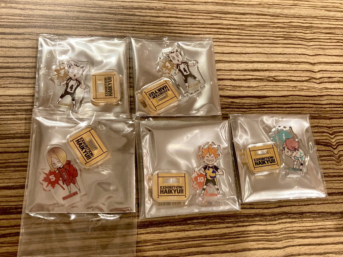 kchipaa's tweet photo. 【交換】ハイキュー ハイキュー展 アクリル フィギュア  mini 

《譲》画像の物
《求》SD東京 影山/赤葦

※及川は影山との交換優先。明日16時の回に入りますが前後に予定がある為タイミングが合えば手渡し可能ですが、基本的に郵送。お気軽にお声掛け下さい♪ https://t.co/rAg7J0kzcP