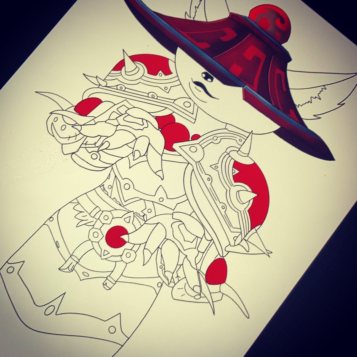 ShiinyPhoenix's tweet photo. working on some stuff offstream 🤗

#vulpera #wow #drawing #monk #worldofwarcraft #artist #art #offstream #work #chill https://t.co/odgPSGQa08