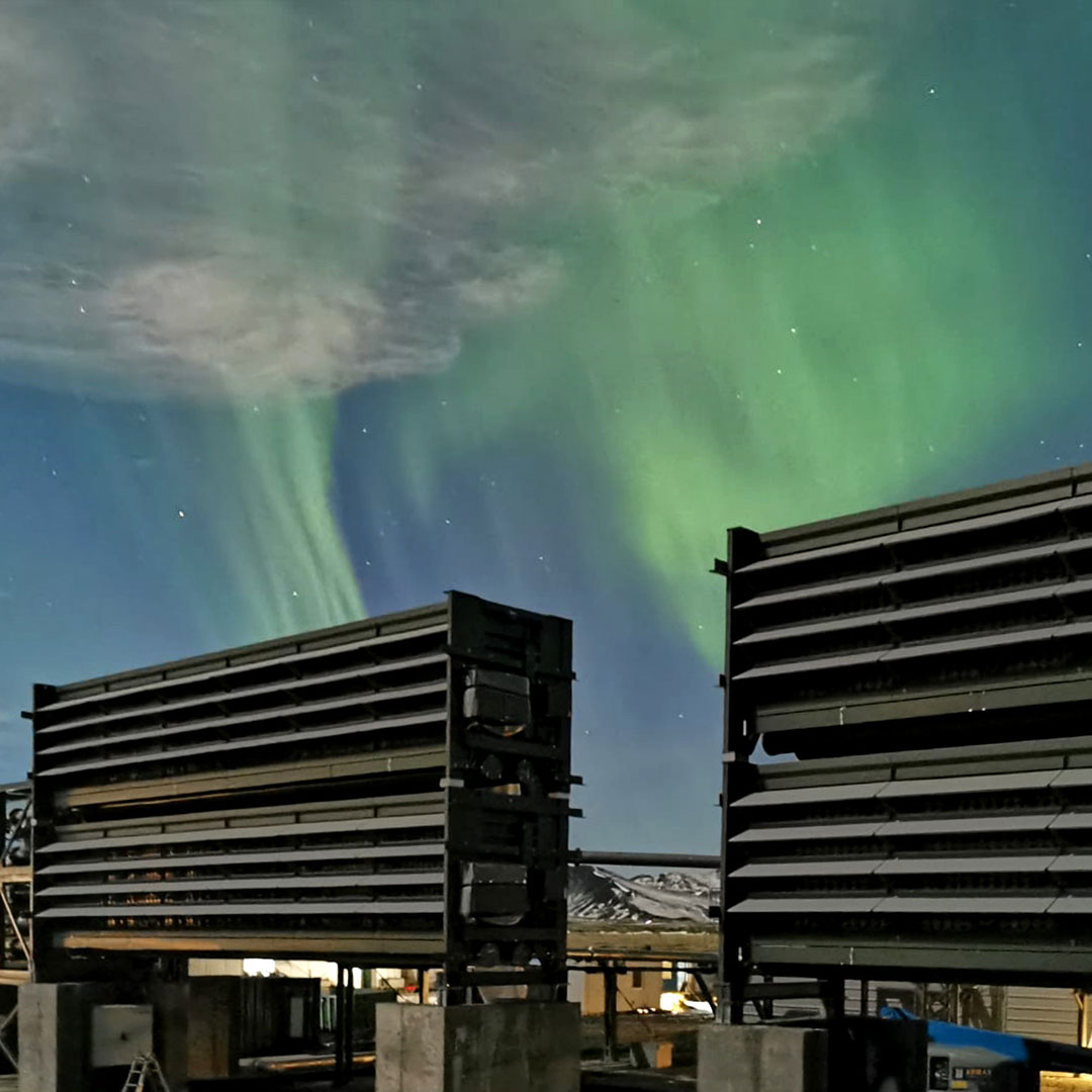 Climeworks's tweet image. #Orca update!
These images really speak for themselves! Our team member Dominik was lucky enough to witness the incredible wonder of the #NorthernLights late one evening while he was on site. What a show they put on!

#Climeworks #Iceland #ReverseClimateChange #ClimateChange