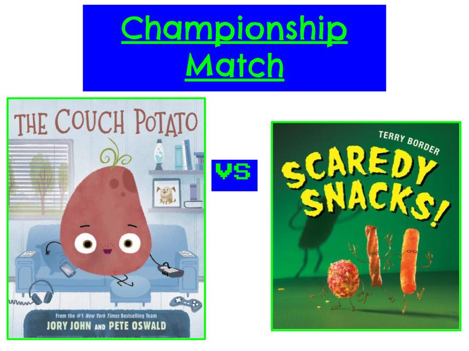 ReadWithWalker's tweet photo. We are down to the last 2 remaining books for our Picture Book March Madness! It is championship match day! Which book will be the 2021 winner for Walker School? Find out tomorrow! #kidlit #PictureBooks https://t.co/iJJ0eBwioj
