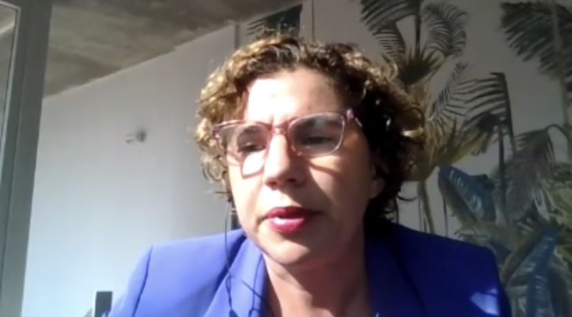 SVoice2030's tweet photo. #COVID19 has increased the time poverty of women, which impacts their ability to participate in civic space, explains @Juliapomares from @CIPPEC (Argentina) #UNmuteCSW65 @Post2015_UNF https://t.co/Wtn6AFSL3b