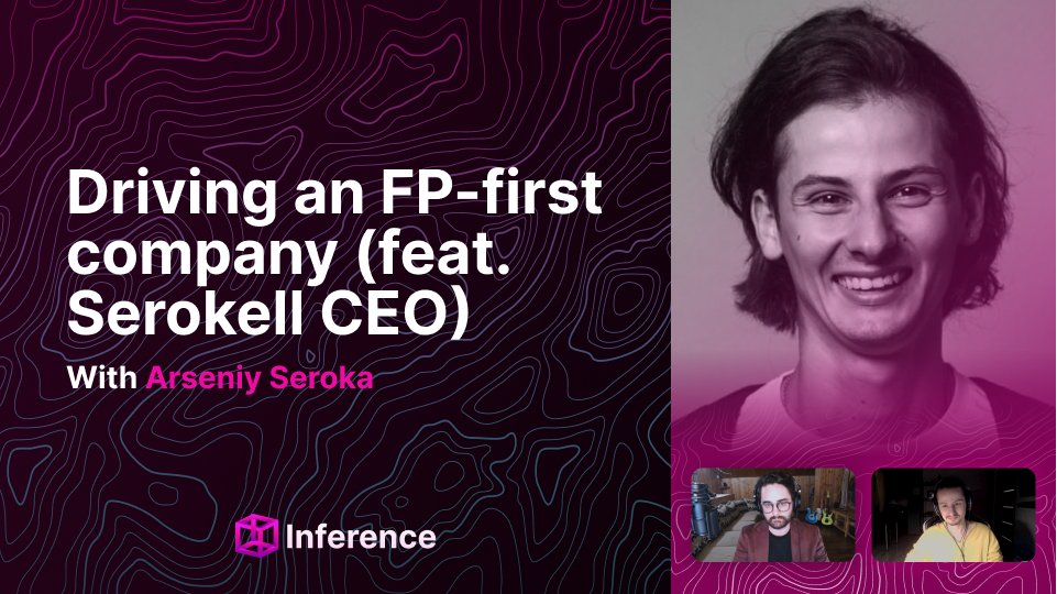 MicheleRivaCode's tweet photo. A new episode of #InferencePodcast is out! I enjoyed talking with @serokell CEO about their vision, commitment to #OpenSource, and #Haskell!
https://t.co/7tKpRF8N0c https://t.co/qC2DbRnBXm