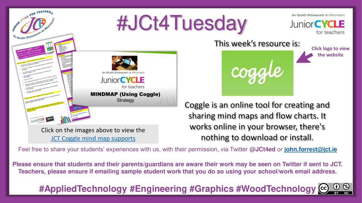 JCt4ed's tweet photo. This week's #JCt4Tuesday card is #Coggle

🧑‍💻An online tool for creating and
sharing mind maps and flow charts 📊

For this and previous weeks cards, visit https://t.co/DGbc5O8fou https://t.co/ipCJadn20Q