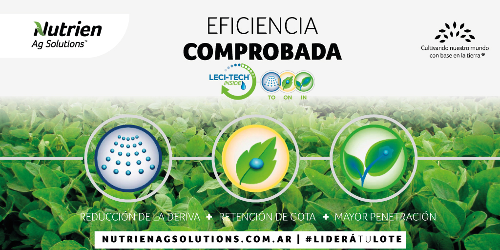 ✅Gracias a la última tecnología Leci Tech, con nuestros coadyuvantes vas a mejorar la aplicación de los herbicidas en tu cultivo y así lograr:
- Disminuir la deriva
- Aumentar la adhesión
- Aumentar la penetración y traslocación.
.
#NutrienAgSolutions #Loveland #Coadyuvantes
