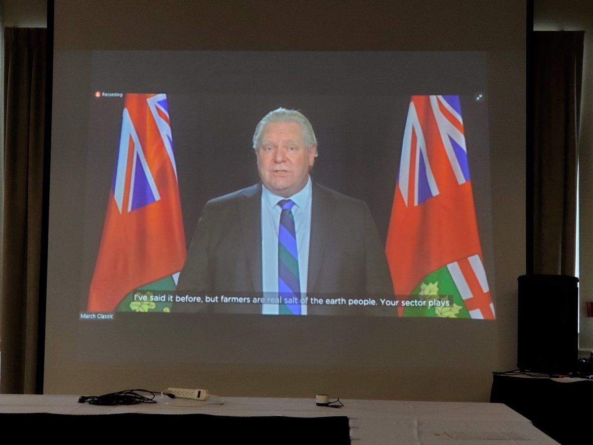 JoshBoersen's tweet photo. @GrainFarmers appreciates the politicians that took the time today to share in the #MarchClassic.

#Ontag is vital to the Province and Country.

Thank you! 👏

@erinotoole @JohnNaterMP @erniehardeman @AMacGregor4CML @fordnation https://t.co/gUEs7GG1Id