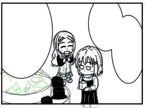 2週間以上ウマ娘をやり続けていたがとうとう漫画を描き始めた 