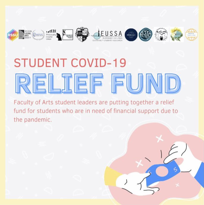 *Donation link available in bio.* 
The pandemic has introduced many challenges and has ultimately changed the circumstances for many people. Students who sat beside us in class are now facing eviction, and our friends and family members have picked up extra jobs to try and make+