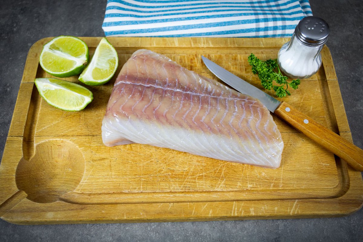SeafoodFromScot's tweet photo. #Coley, also known as #saithe, is a good alternative to cod and haddock. 🐟 Similar in size range to cod, this fine-flavoured fish is abundant in all waters around #Scotland. https://t.co/34g8CxUOh2
