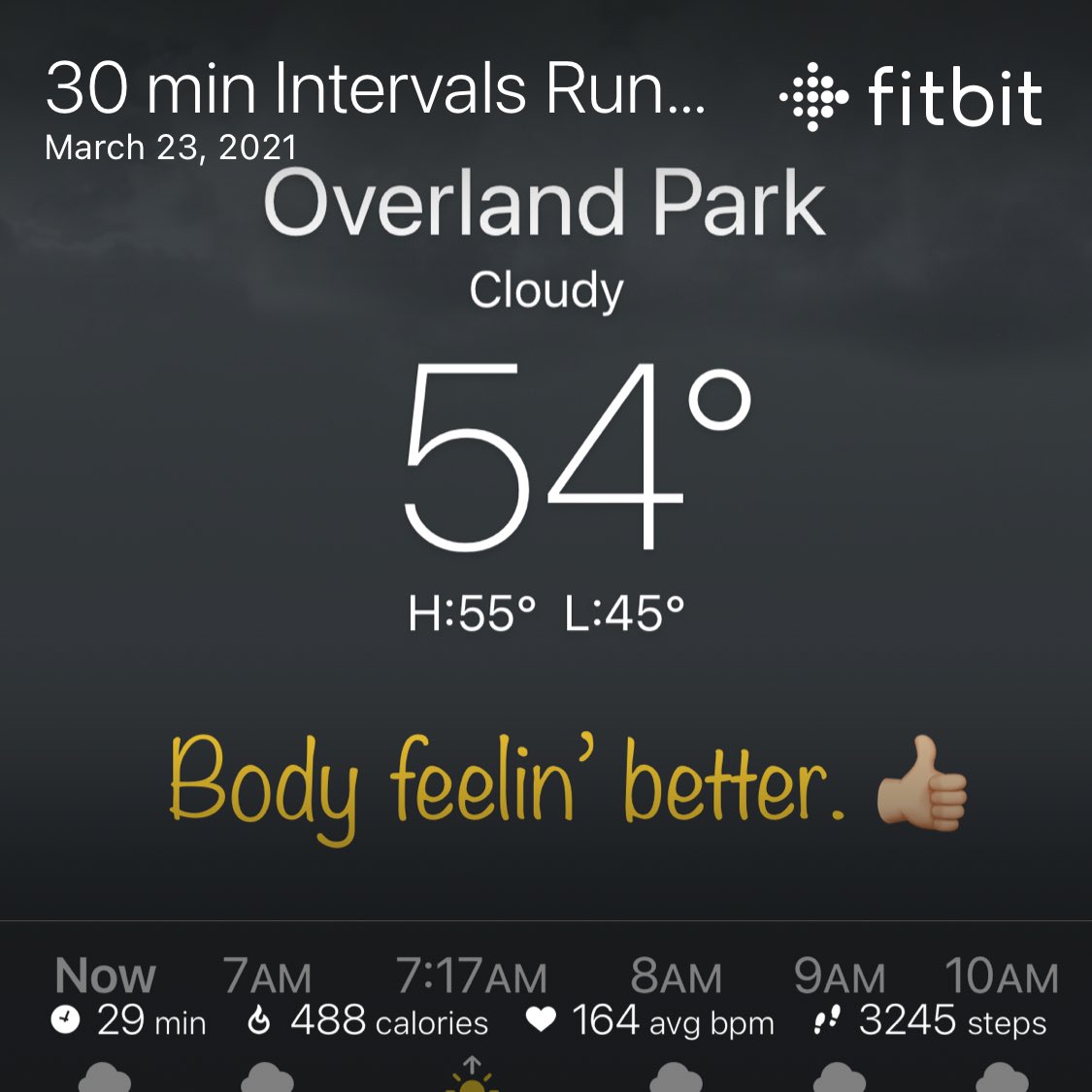 SpartyHawkCache's tweet photo. “Back In The Grind.” 👊🏼

(WEIGHT:  211.9 LBS)
(TEMP:  outdoor temp/54 deg &amp; damp) 
(EXERTION:  30 mins on ⁦@onepeloton⁩ Intervals Run workout w/ ⁦@MattWilpers⁩)

(Establishing routine again.) 🙌🏼

#KeepEyesFixed #DoseOfPace #BuildInfrastructure https://t.co/3FNXkCsBwA