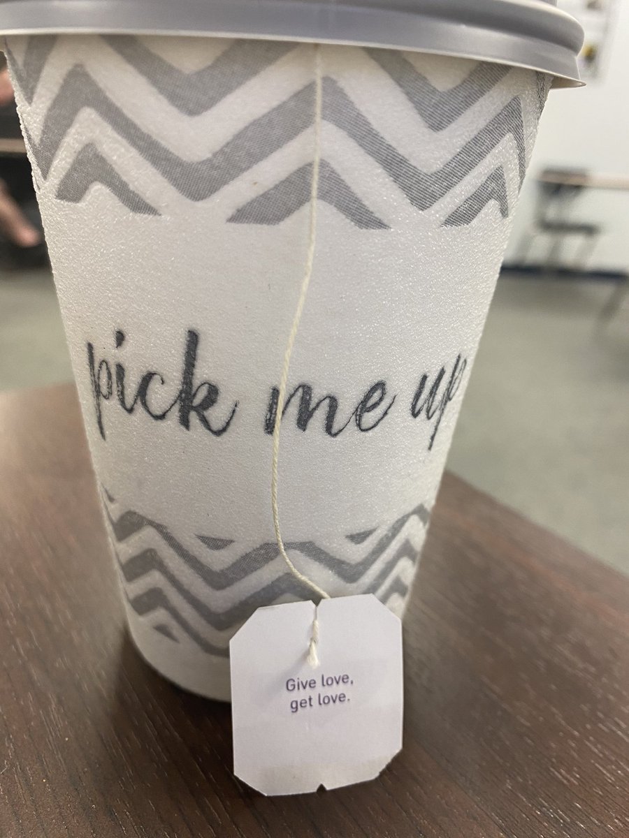 Who needs this pick me? Words from the tea bag!