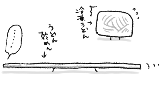 犬にも犬種がいろいろいるように、うどんにもいろいろいるんですよ 