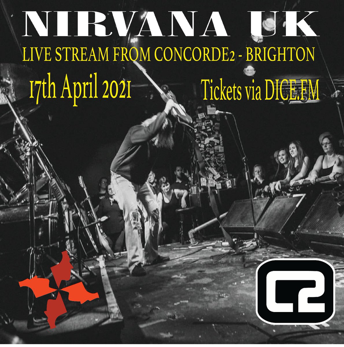 concorde_2's tweet photo. Announcing two more exciting live streams from @fourfaceproduc2 to keep you entertained until we can open our doors again! 🔥🔥

Iamwarface + The Pink Diamond Revue / 16.04.21 / £8
Tickets: https://t.co/x8O2f3jOmE

Nirvana UK / 17.04.21 / £8
Tickets: https://t.co/ueiK9Xfawj https://t.co/8TDkZcH3dB