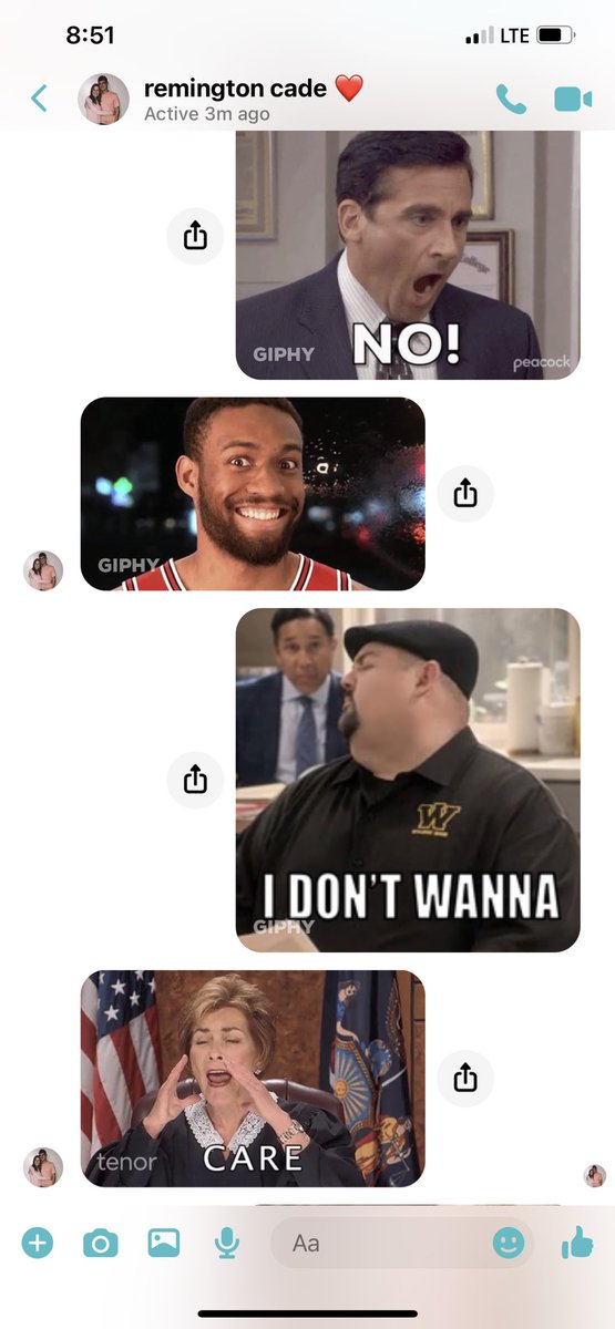 esimmons_'s tweet photo. how my husband and I talk when he says I have to work through may https://t.co/bmMsWDRrys