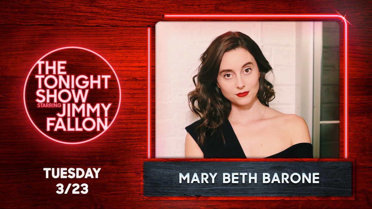 .@marybethbarone joins us for stand-up in Studio 6B… TONIGHT! #FallonTonight