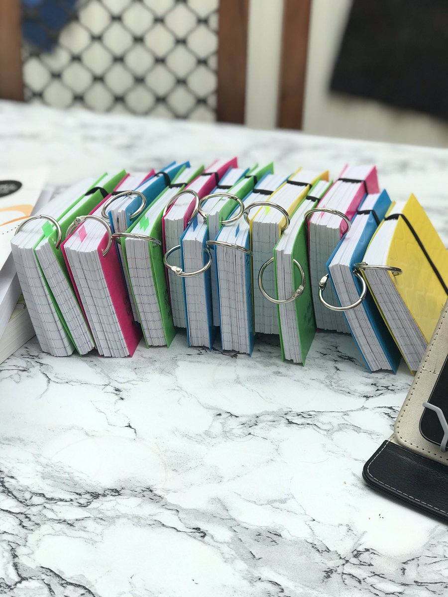 Last day to smash out some revision for the #NRS501 exam; all my revision notes/cards from day one to eight, let’s just hope I remember it all tomorrow 😬🤞🏻#PUNC19