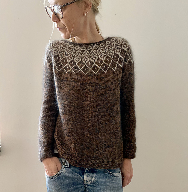 kuschelfein's tweet photo. Strickanleitung Snedronningen von Isabell Kraemer

Snedronningen wird nahtlos von oben nach unten gestrickt. Für das abgebildete Modell wurden ein Merino-Seiden-Gemisch und feinstes SeidenMohair zusammen verarbeitet – das ergibt ein flauschig-weiches

https://t.co/ZGmPCCiKz8 https://t.co/GTvsAxSZTo