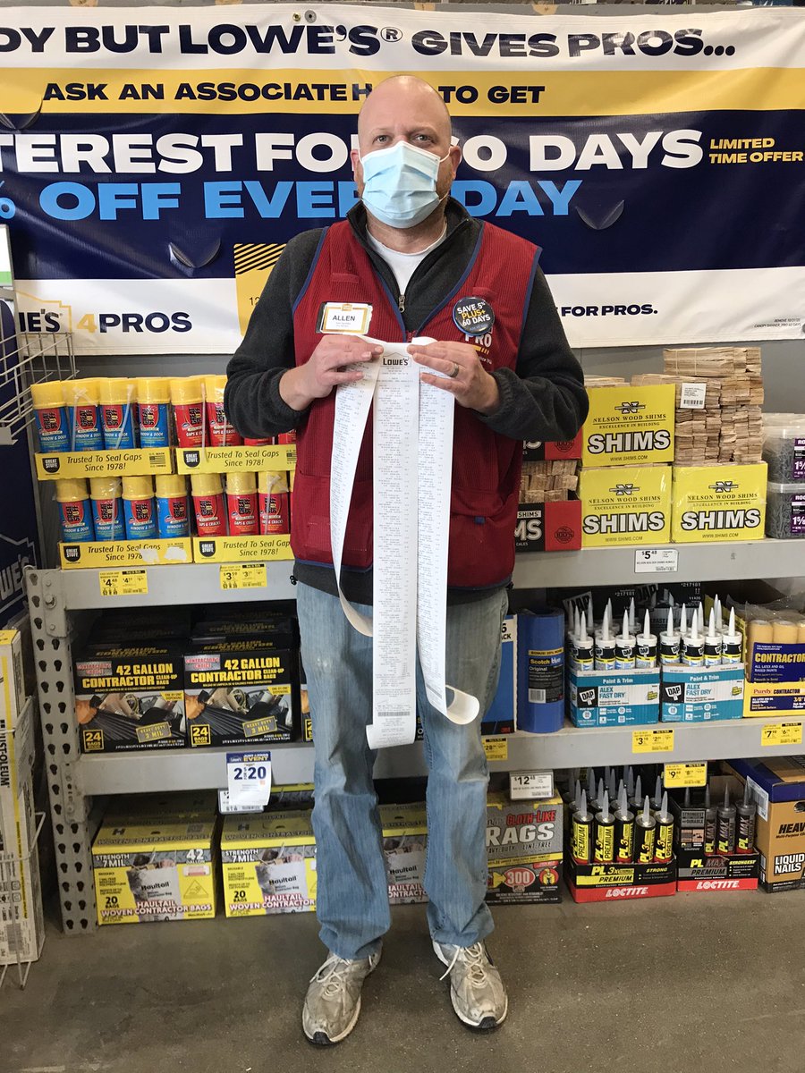 507Lowes's tweet photo. PSS Allen Case hustling this morning! He closed three sales totaling almost 9K! 👏🎉👏
#proready
#lowesforpros
#lowes
#centennial
#proloyalty
#loweslife
#hustle
#lowes4pros
#startwithlowes
#centennialcelebration
#hometeam
#doitrightforless
#allin
#lowes0507
@MMKMorris https://t.co/v7ZLhXLU69