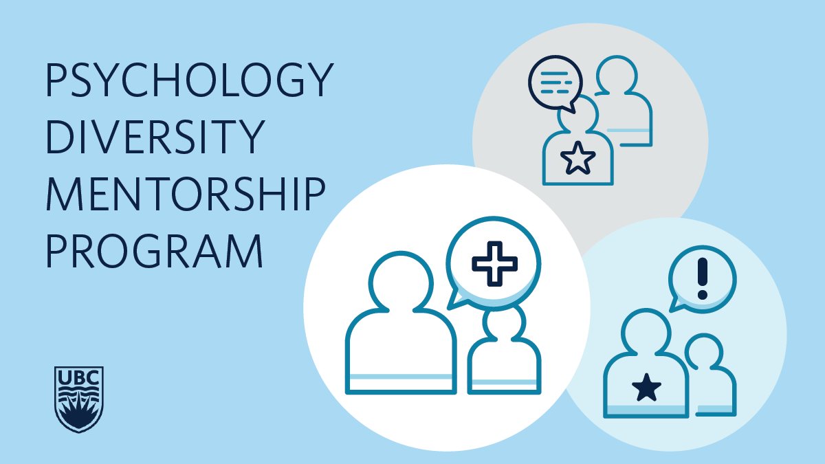 We're launching a Diversity Mentorship Program to prepare and mentor undergraduate students from diverse, under-resourced, underrepresented, and/or marginalized backgrounds for graduate admissions in psychology. bit.ly/UBCPsychMentor