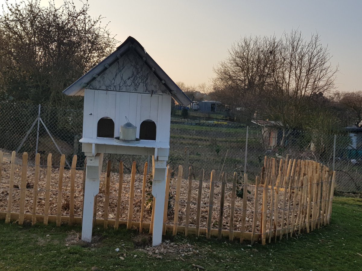 olivierjarde's tweet photo. Après un poulailler il fallait un pigeonnier dans la #zacintercampus Bravo au comité de quartier #sainthonore @MargauxDeletre @MarionDournel @NLavallard @FranckDarragon https://t.co/SXX1pPXk8g
