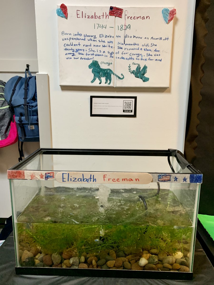 hovan_tara's tweet photo. @halseanderson Our unsung hero is Elizabeth Freeman. She was a woman who stood up to the court and got her freedom. This began "Freedom Suits". This project makes us want to learn about other unsung heroes. Check out our project: https://t.co/OdBV7Vja09  #heroesnothate @MVPSchool https://t.co/9AkaiZGj8O