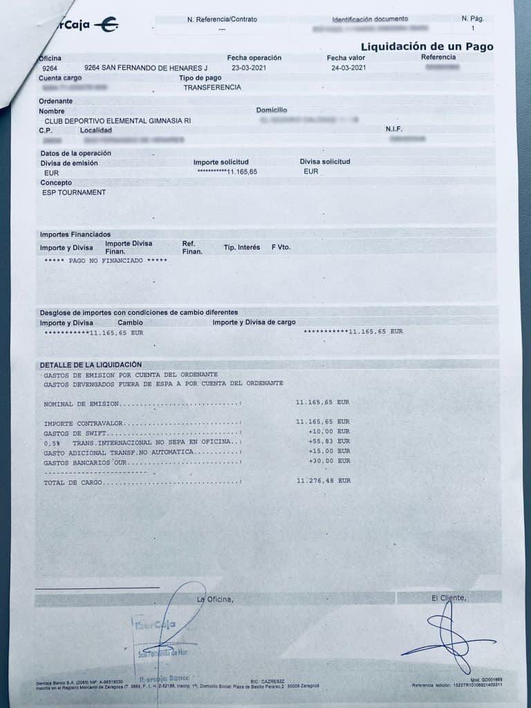 MyRhythmic's tweet photo. Os informamos que ya hemos realizado la transferencia a Valerya Yuzvyak del importe recaudado con el Torneo Benéfico #ValeriyaCup. De nuevo, muchas gracias a todos por contribuir a esta causa! #MyRhythmic https://t.co/H4xx5XKoUI