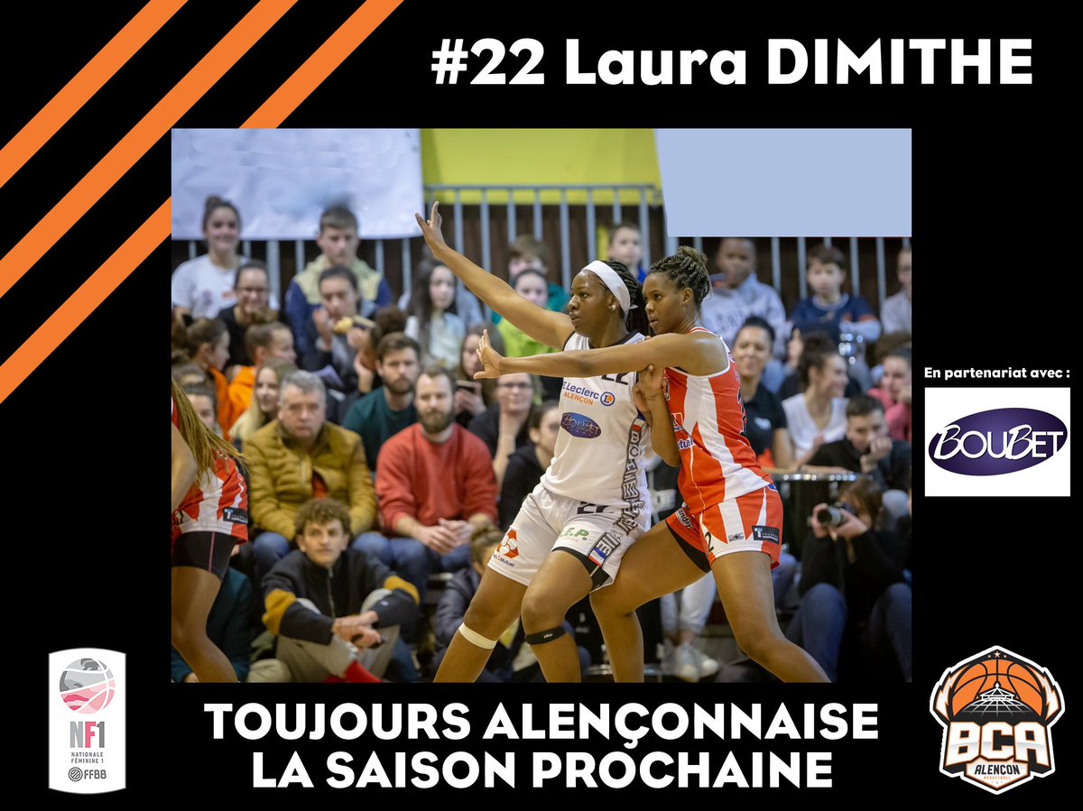 usbda61's tweet photo. ⚠️ NF1 ⚠️

Le règne de Laura au cœur des différentes raquettes de NF1 va se poursuivre à la rentrée. Mauvaise nouvelle pour nos futurs adversaires, mais excellente pour nous. https://t.co/w887RwPFhA