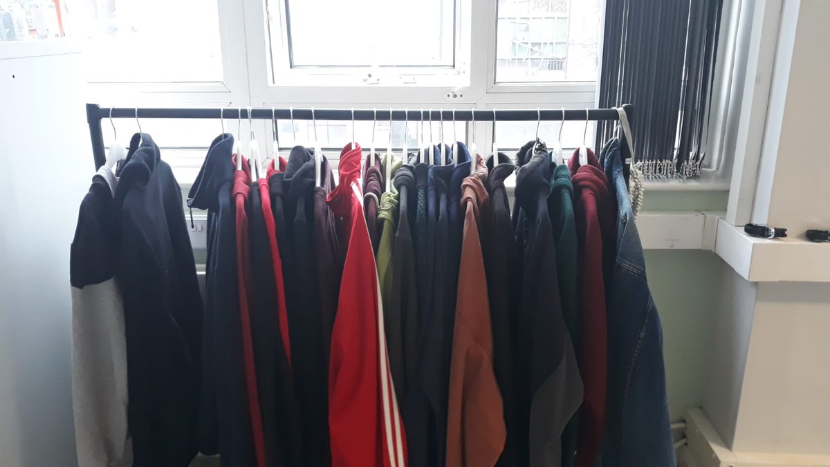 ResourceCen's tweet photo. #manythanks #volunteer @RachelJ0113 👏👏 our #donationstore looks #amazing It's like our own little shop 😊 #manythanks to all who donate to our clients. #greatfeedback from #partneragencies browsing for clothing for their clients today 👍 https://t.co/cy720u8Rl1