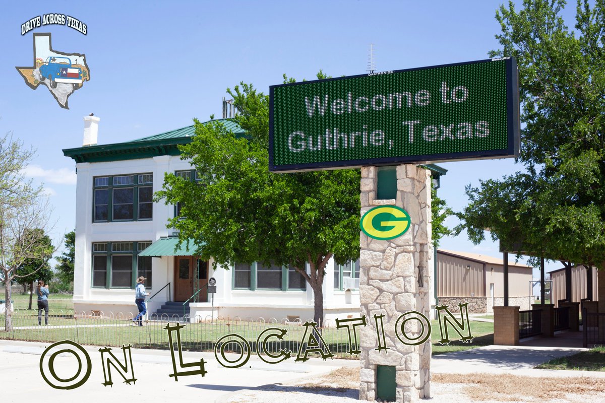#OnLocation #GuthrieTexas #WestTexas #KingCounty #DriveAcrossTexas