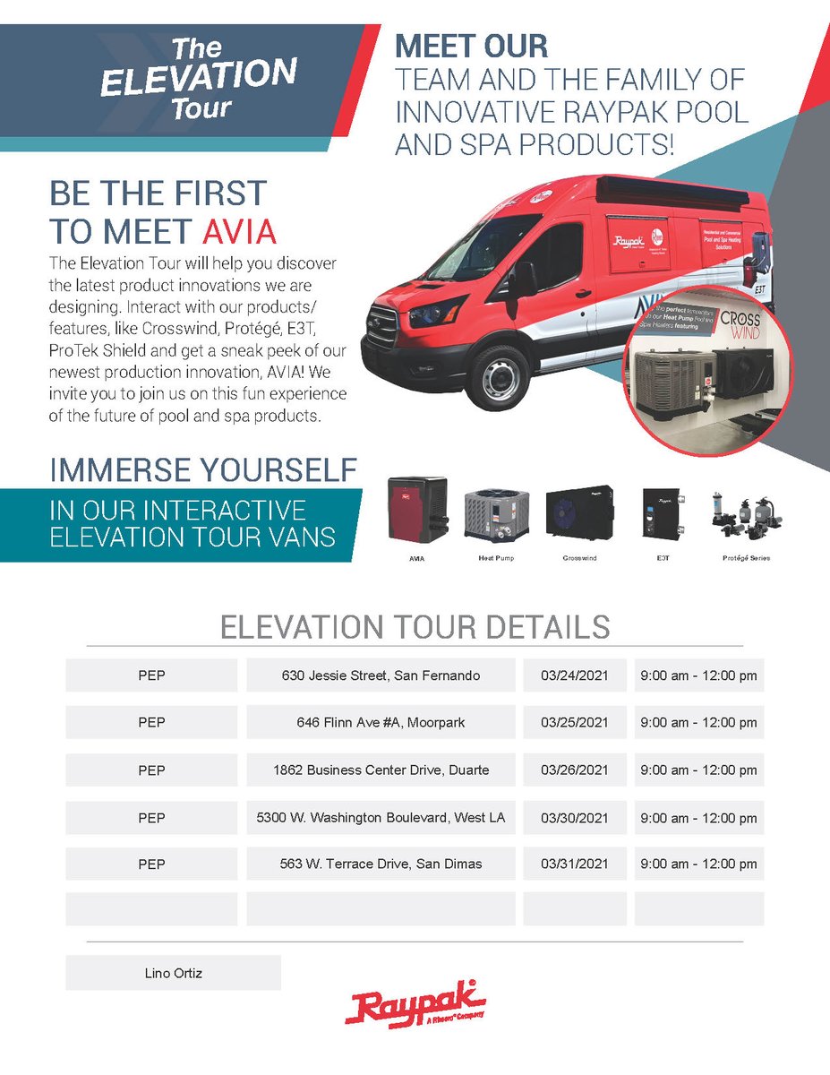 pepsocial's tweet image. We have two outdoor events with #HASA and #Raypak going on tomorrow at these local branches. Please practice social distancing and mask up. Thank you! poolelectrical.com 

#PEPCathedralCity with HASA from 8am to 12pm 
#PEPSanFernando with Raypak from 9am to 12pm