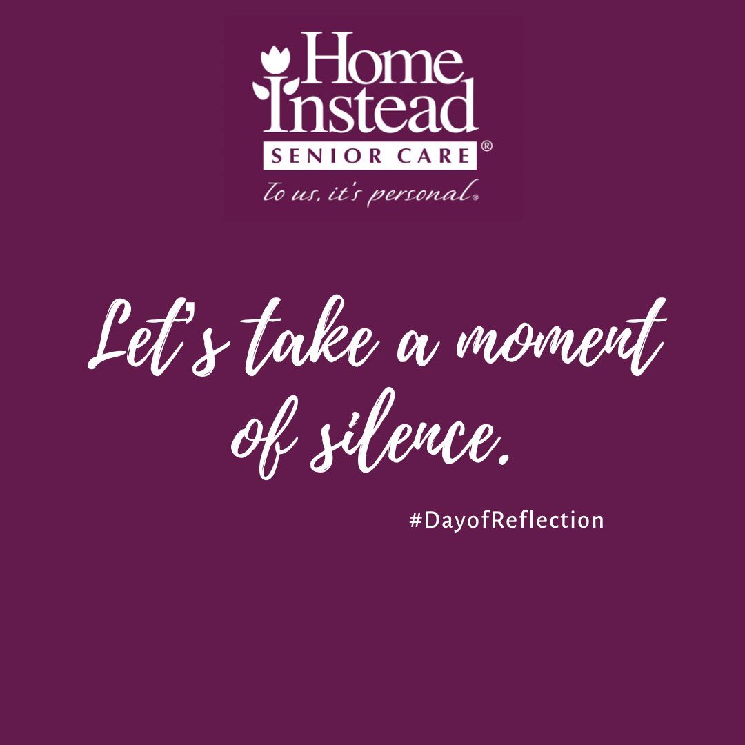 Join us today for a #DayOfReflection as we mark one year since the first lockdown. We remember all the lives lost, and the families, friends and communities who have been left behind.

#homeinstead #stokenewington #hackney #islington #wanstead #london #homecare #seniorcare