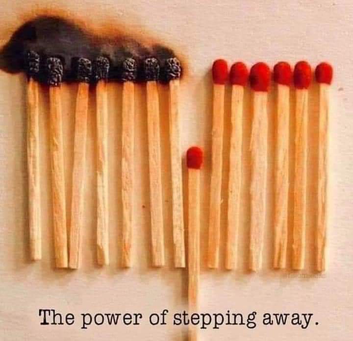 tbailey1's tweet photo. Sometimes you must willing to step away to stop issues from continuing! #thebuildHER https://t.co/VF0FIyrMEK