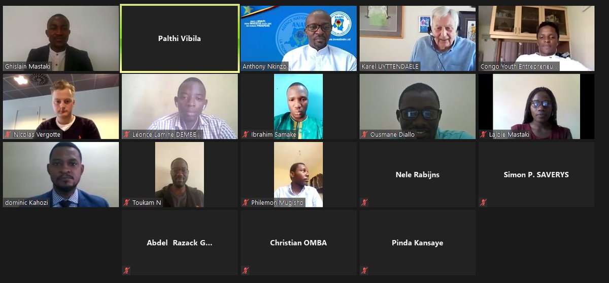 investindrc's tweet photo. .@investindrc a pris part ce jour au webinaire de @cyefrdc autour du thème: Partenariats gagnant-gagnant entre les PMEs manufacturières congolaises et entreprises industrielles européennes. Lire ici👉:
https://t.co/spLwk87ZBZ
@Presidence_RDC @Presidence_RDC @PlanRdc @ankkams https://t.co/BkBzHrHbqR