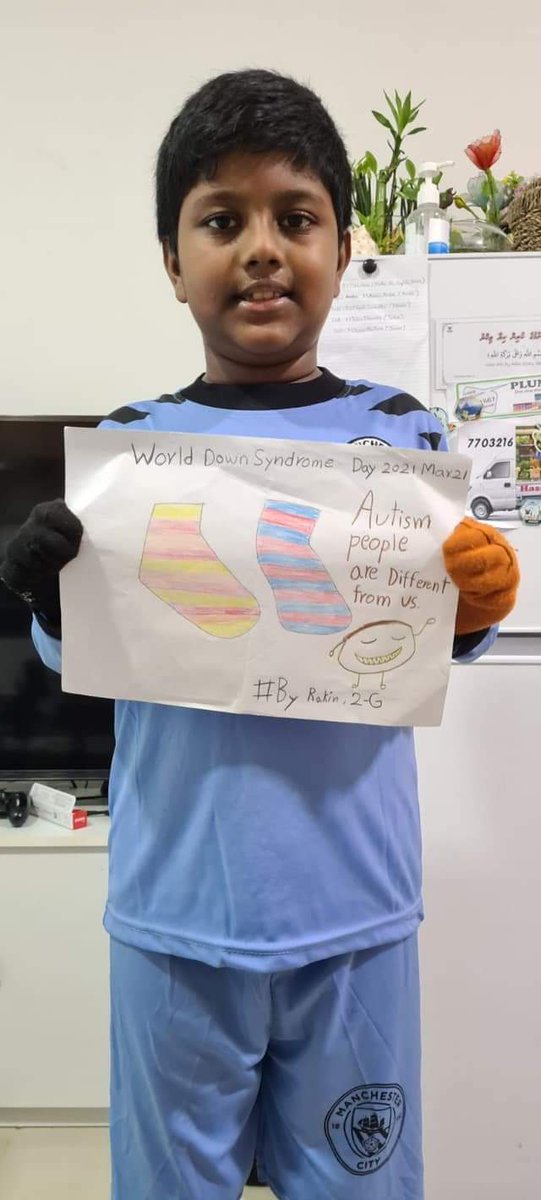 RehendhiSchool's tweet photo. Highlights of CELEBRATING WORLD DOWN SYNDROME DAY 2021

We Rehendians  decide to love and support someone with Down syndrome by making a difference in someone's life.

#promotinginclusivity
#lotsofsocks
#WeDecideWDSD2021
#connect https://t.co/ZjKbyNq6lr